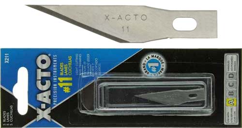 X-ACTO　No.11　替刃　ナイフブレード